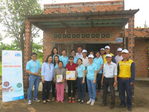 NS BlueScope Việt Nam thay mái nhà cho hộ nghèo Bà Rịa - Vũng Tàu