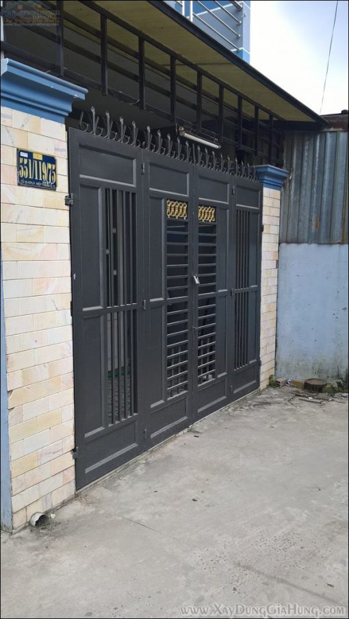 Giá làm mẫu cửa cổng sắt + hàng rào CK157 bao nhiêu là rẻ nhất tại TpHCM